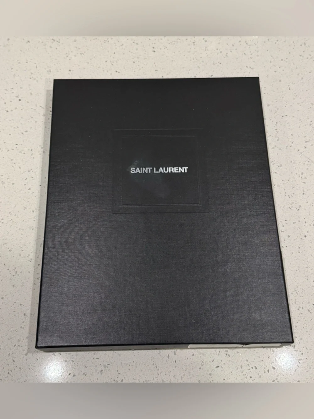 Saint Laurent Rive Gauche Linen Wristlet in Bianco Cream NWT - Picture 5 of 13